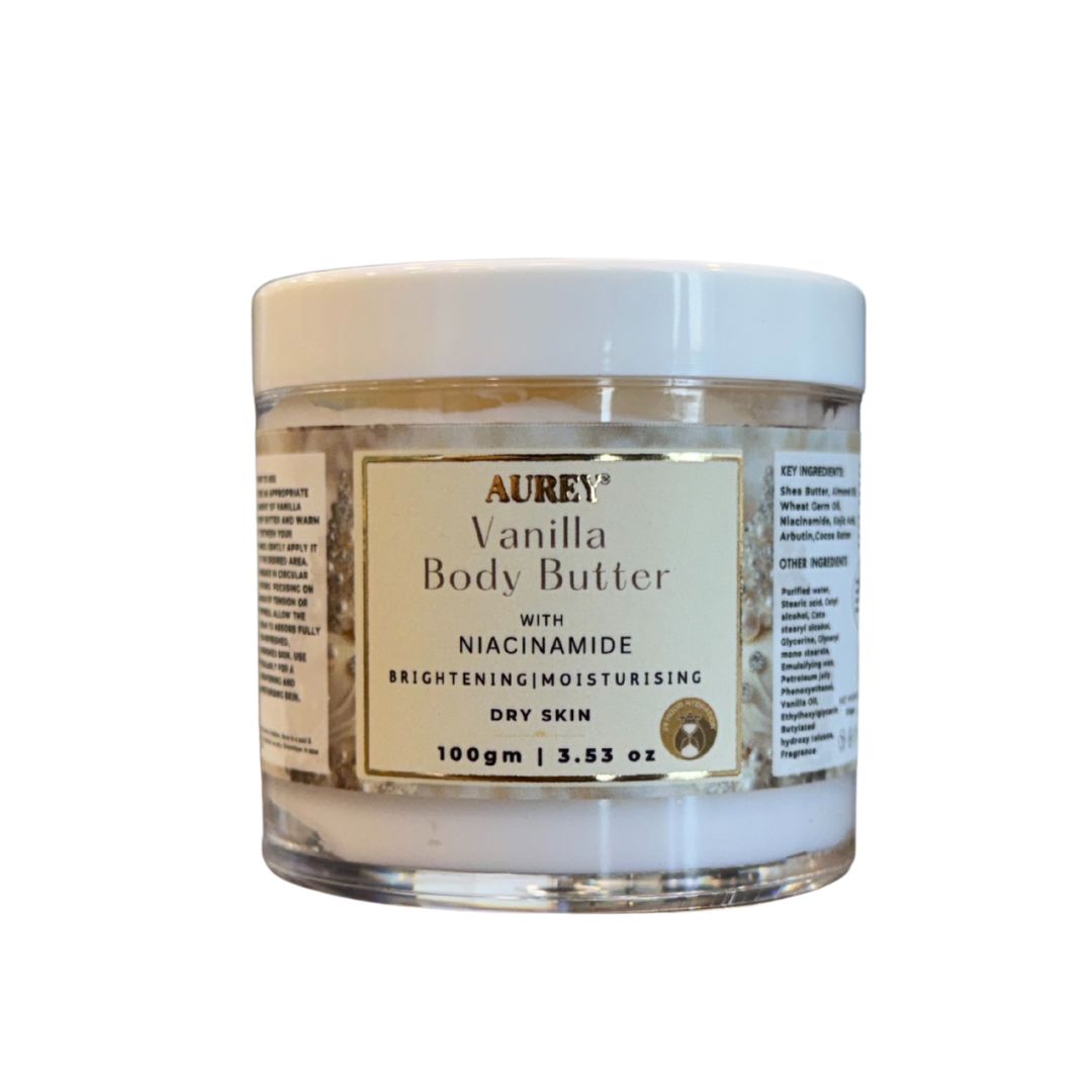 Aurey Vanilla Body Butter With Niacinamide 100 gm